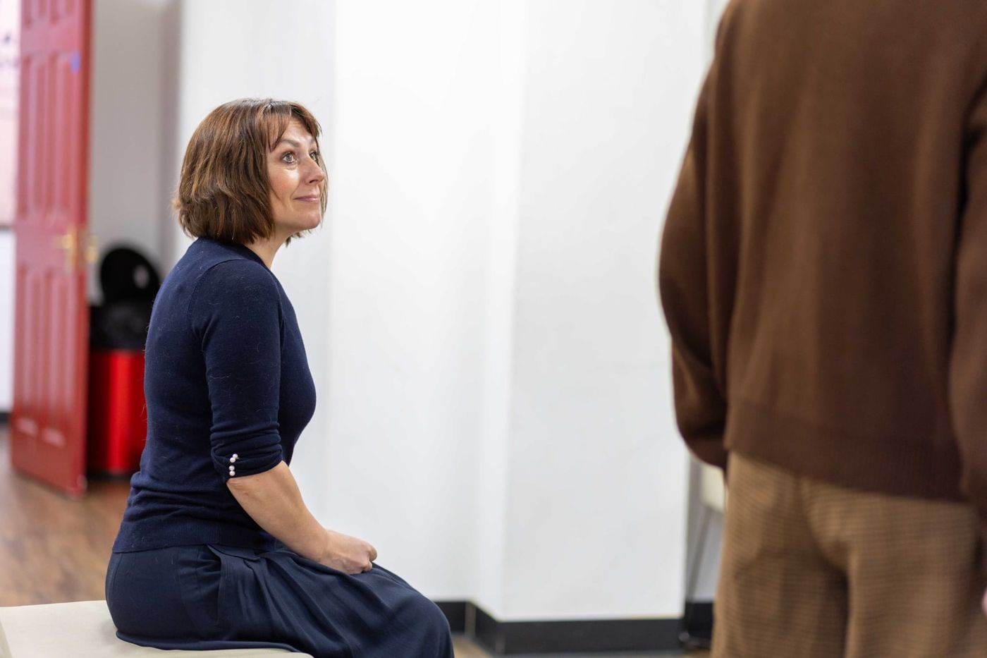 Sarita Plowman in rehearsal